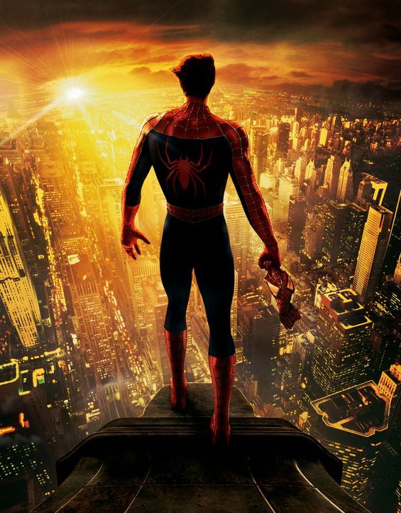 Peter Parker alias Spider-Man (Tobey Maguire) ist ratlos: Soll er sich dem privaten Glück, also der Liebe zu Mary Jane widmen, oder sich der Verant... - Bildquelle: Sony Pictures Television International. All Rights Reserved.
