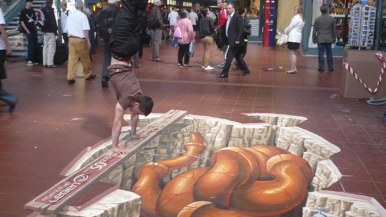 Bilder: Straßenkunst - Abenteuer Leben - Bildquelle: kabeleins