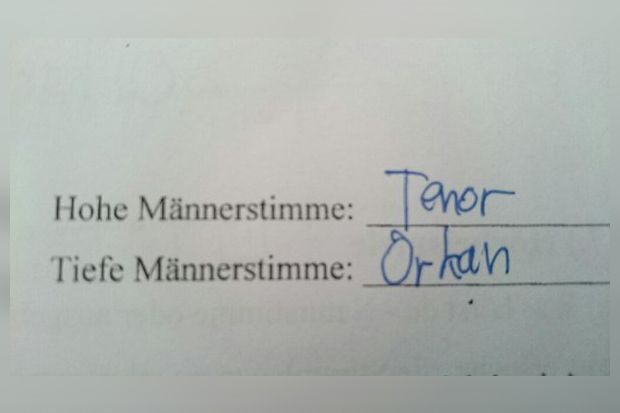 Die 10 Witzigsten Schulerantworten Aus Klassenarbeiten