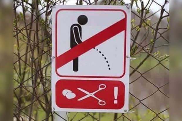 Das sind die witzigsten SchilderBilder Deutschlands
