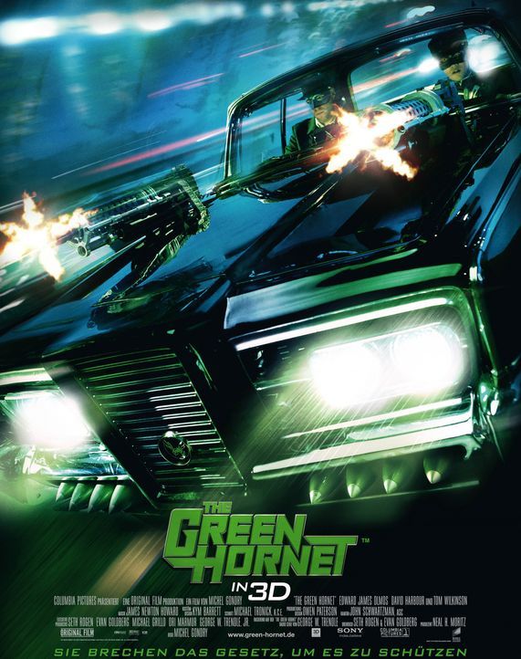 THE GREEN HORNET - Plakatmotiv - Bildquelle: The Green Hornet, related characters and hornet logo ? &   2011 The Green Hornet, Inc. All Rights Reserved.