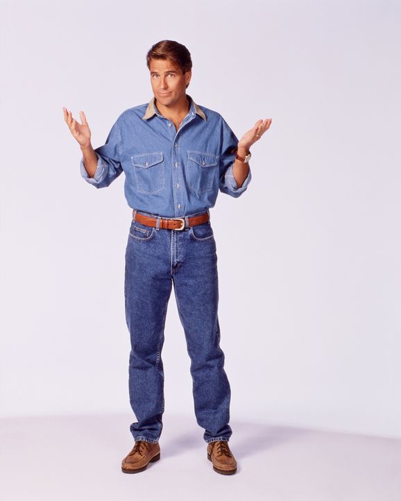 (9. Staffel) - Der etwas spießige Nachbar Jefferson (Ted McGinley) steht zwar eigentlich unter dem Pantoffel seiner Frau, wird aber nach und nach vo... - Bildquelle: 1994, 1995 ELP Communications. All Rights Reserved.