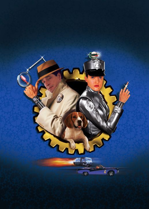 Gemeinsam sind sie unschlagbar: Inspector Gadget (French Stewart, l.) und G2 (Elaine Hendrix, r.) ... - Bildquelle: Walt Disney Pictures
