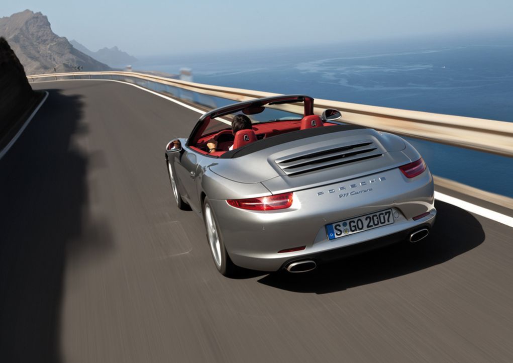 Star der diesjährigen Open-Air-Saison: der neue Porsche 911 Cabrio ... - Bildquelle: Porsche