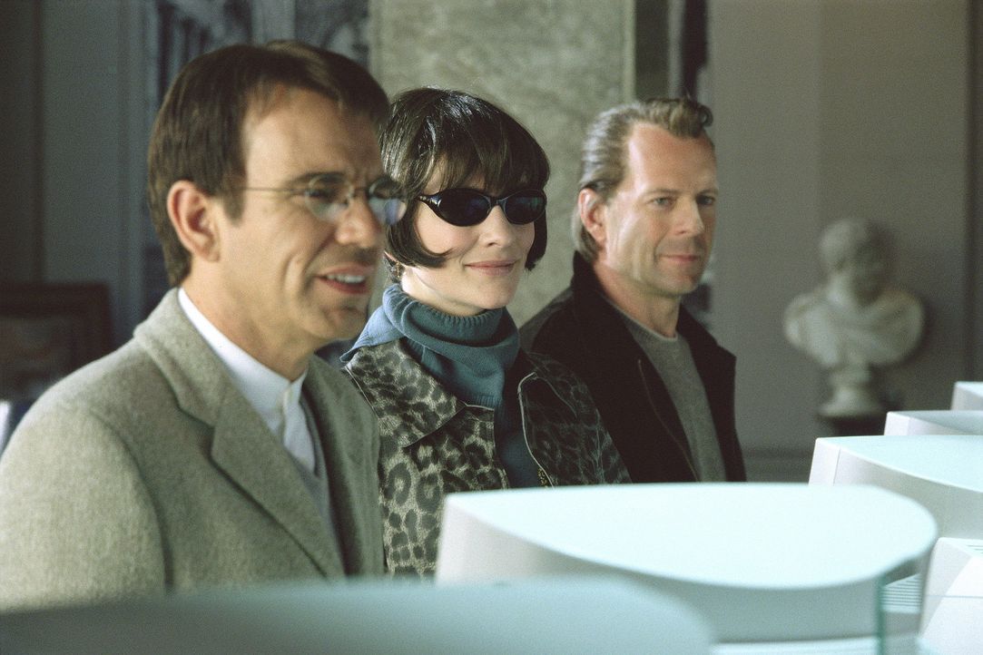 Gemeinsam sind sie unschlagbar: (v.l.n.r.) Terry (Billy Bob Thornton), Kate (Cate Blanchett) und Joe (Bruce Willis) ... - Bildquelle: Metro-Goldwyn-Mayer