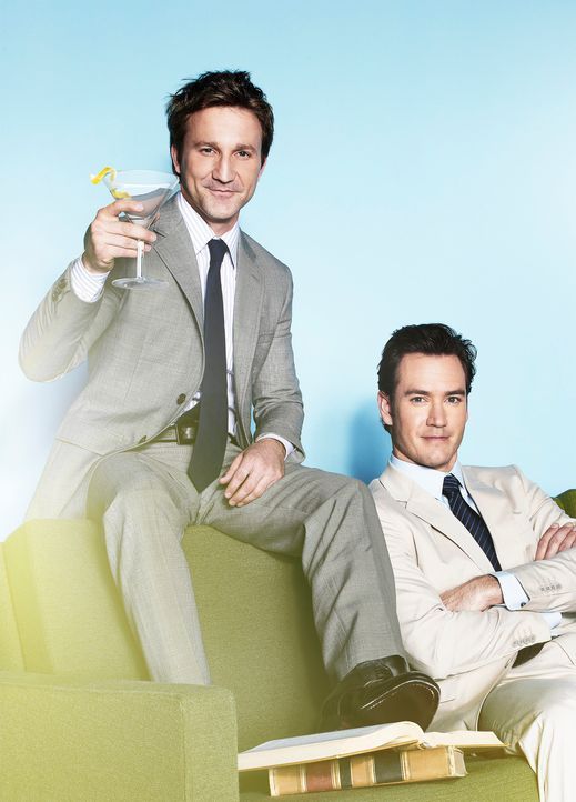Freunde und Anwälte: Bash und Franklin - Bildquelle: Sony Pictures Television Inc. 