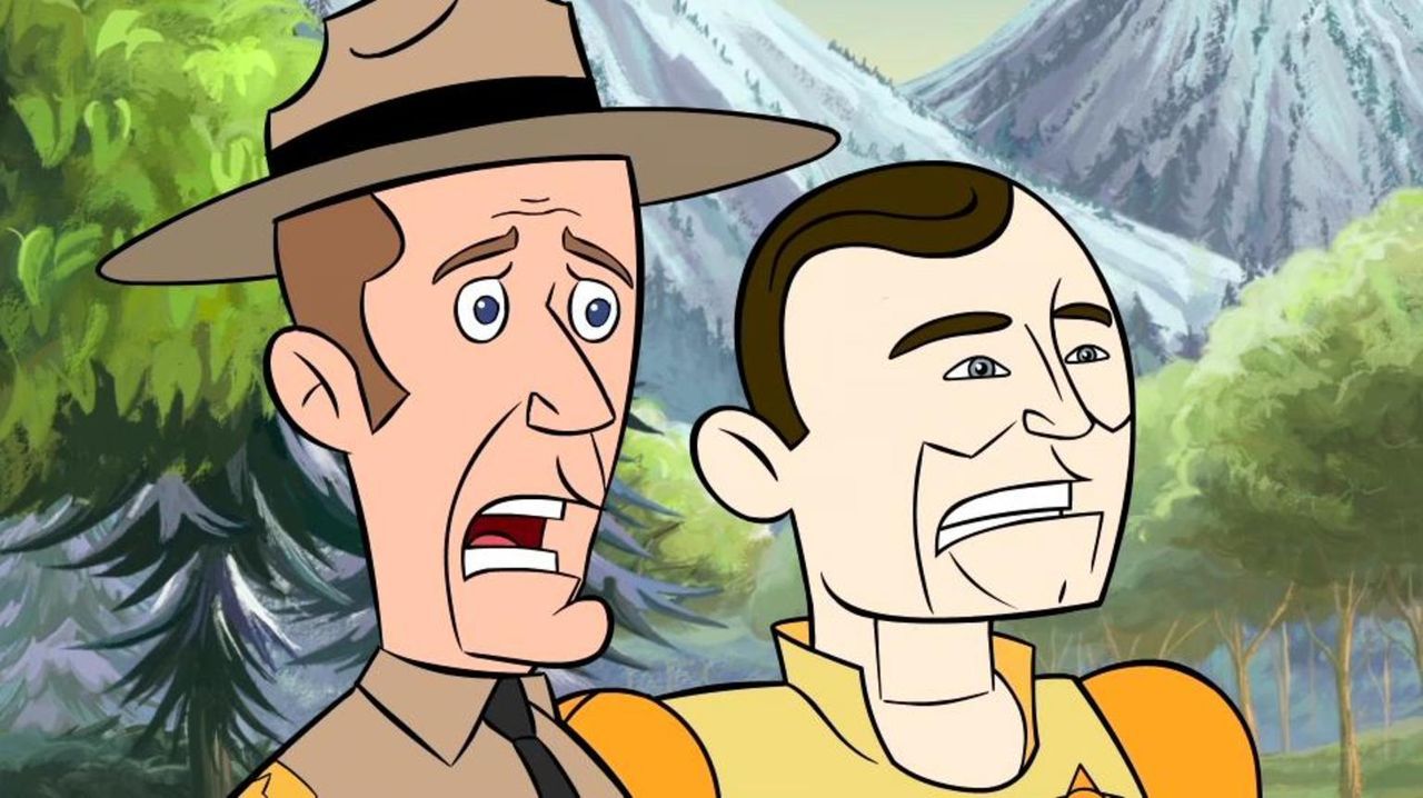 Was ist mit Jack (l.) und Andy (r.) nur geschehen? - Bildquelle: Universal Television