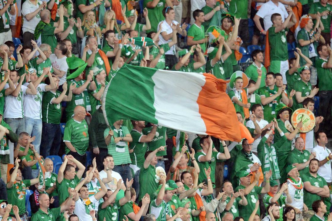 Fußball-Fan-Irland-120610-AFP - Bildquelle: AFP