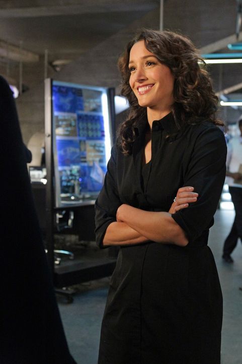 Die attraktive Agentin Sophia Turner (Jennifer Beals) bittet Richard Castle und Kate Beckett um Hilfe in einem außerordentlich brisanten Fall ... - Bildquelle: 2012 American Broadcasting Companies, Inc. All rights reserved.