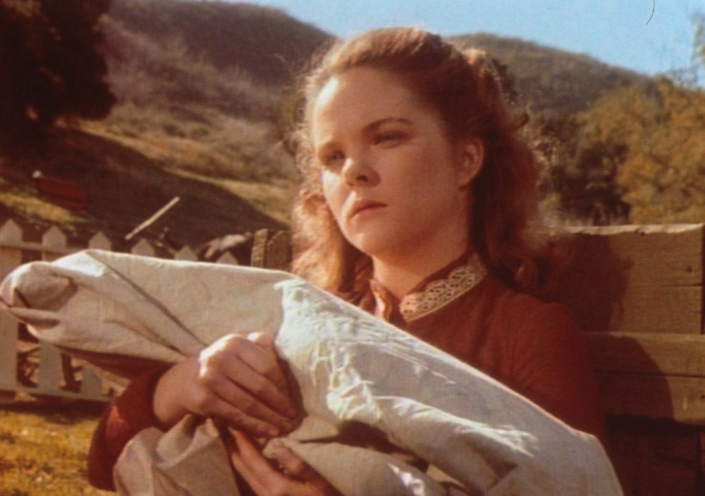 Stumm hält Mary (Melissa Sue Anderson) ihr totes Baby im Arm. Wenig später erleidet sie einen Nervenzusammenbruch. - Bildquelle: Worldvision