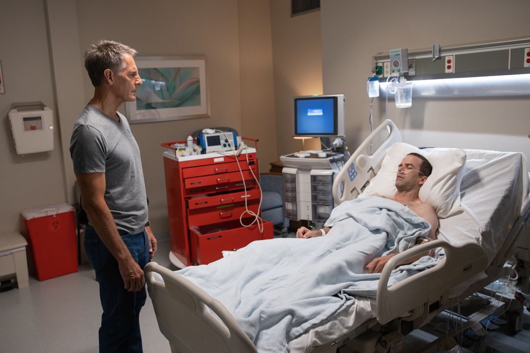 Dwayne Pride (Scott Bakula, l.); Christopher LaSalle (Lucas Black, r.) - Bildquelle: Sam Lothridge 2019 CBS Broadcasting Inc. All Rights Reserved. / Sam Lothridge