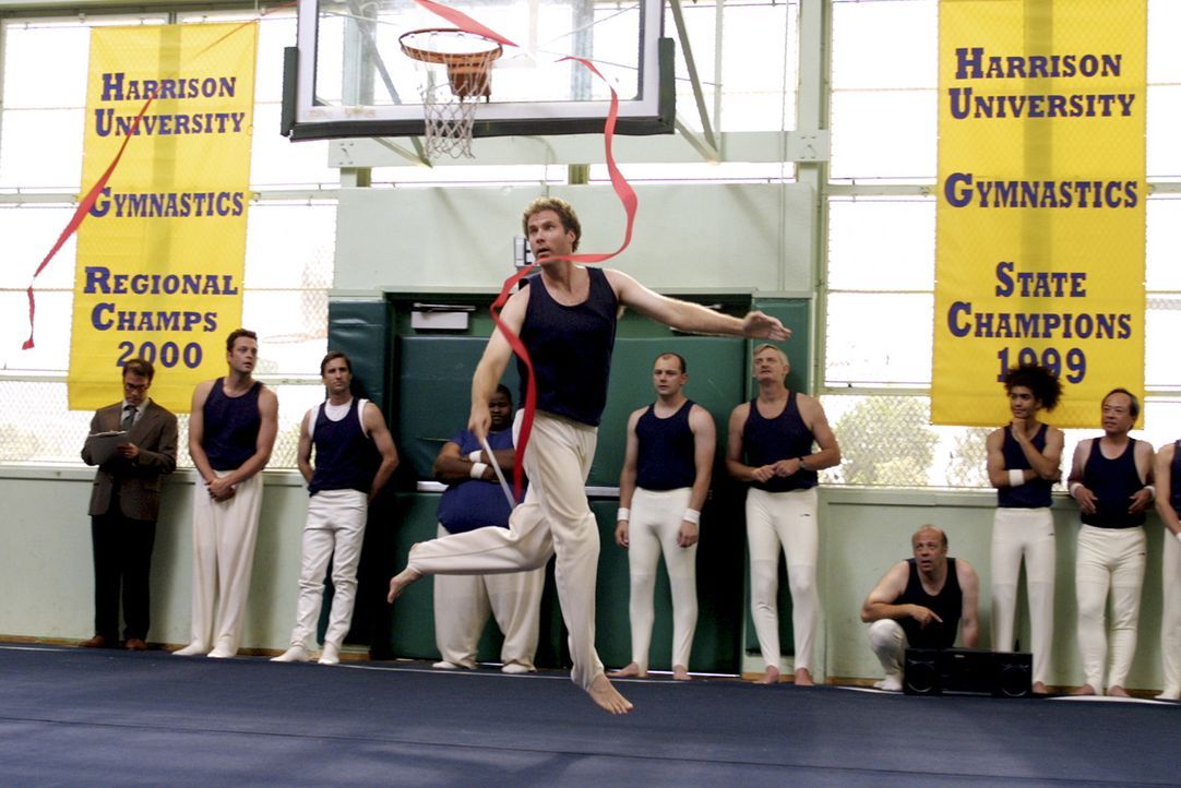 Eignungstest in rhythmischer Gymnastik: Frank (Will Ferrell) ... - Bildquelle: DreamWorks SKG