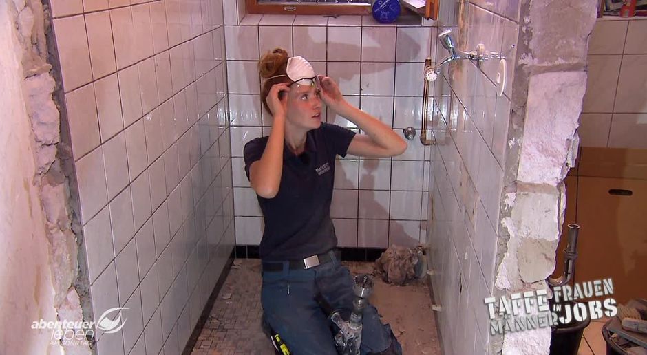 Zwei Powerfrauen Auf Der Baustelle Abenteuer Leben lich