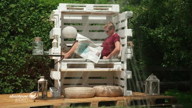 DIY ChillEcke im heimischen Garten Abenteuer Leben am Sonntag
