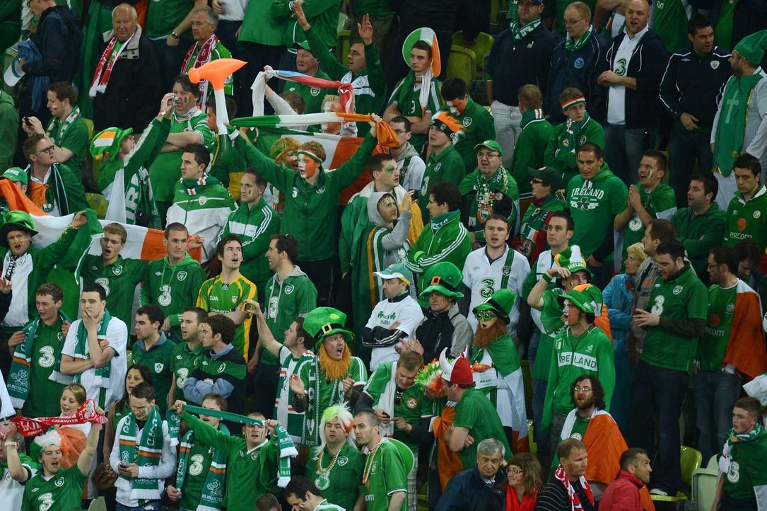 Fußball-Fan-Irland-120614-AFP - Bildquelle: AFP