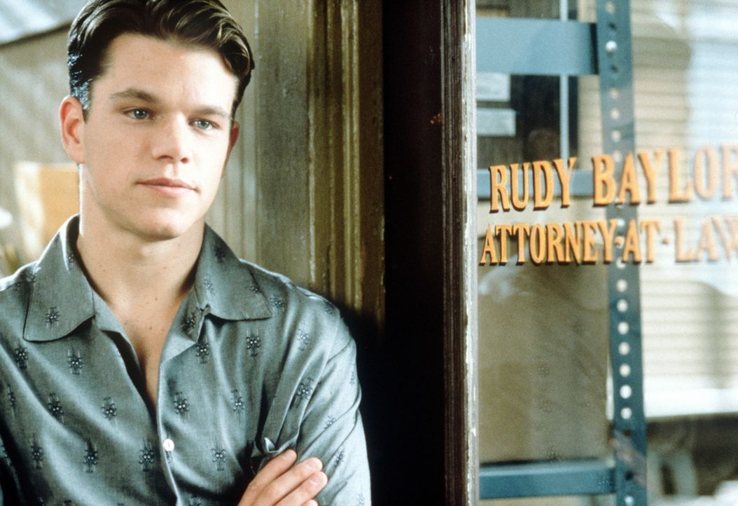 Jung-Anwalt Rudy Baylor (Matt Damon) träumt davon, ein "Regenmacher" zu werden - ein Staranwalt ... - Bildquelle: Paramount Pictures