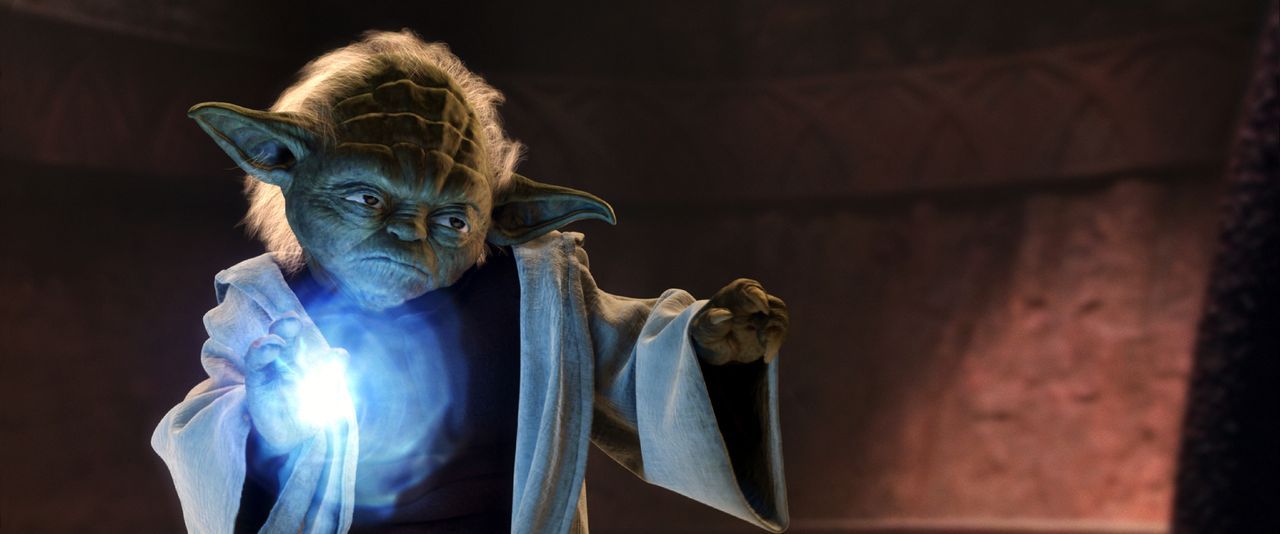 Schon bald erkennt der weise Jedi Yoda: "Begonnen der Klonkrieg hat" ... - Bildquelle: Lucasfilm Ltd. & TM. All Rights Reserved.