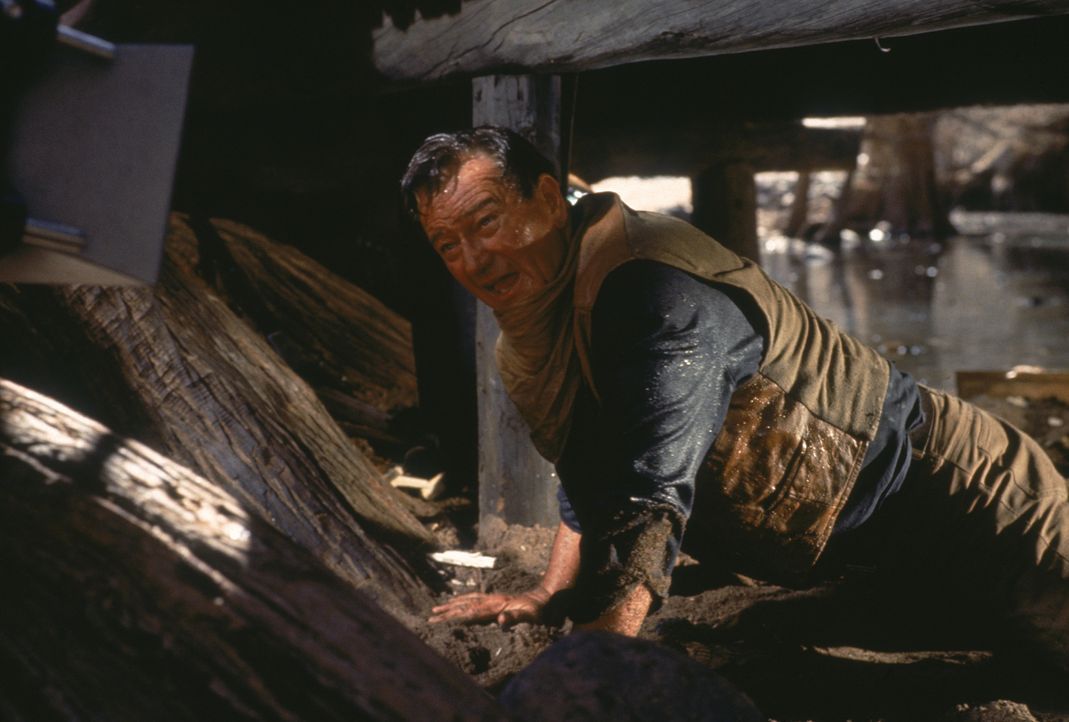John Elder (John Wayne) will den Familienbesitz zurückholen ... - Bildquelle: TM &   2003 By Paramount Pictures All Rights Reserved