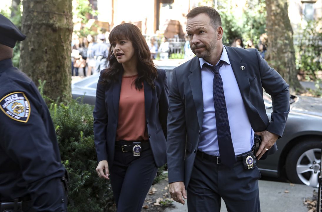 Maria Baez (Marisa Ramirez, l.); Danny Reagan (Donnie Wahlberg, r.) - Bildquelle: Craig Blankenhorn 2018 CBS Broadcasting, Inc. All Rights Reserved. / Craig Blankenhorn