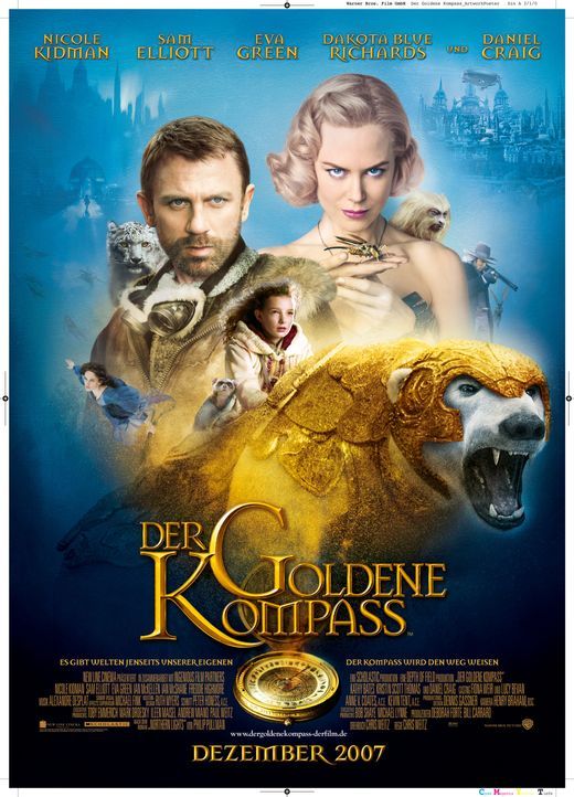 "DER GOLDENE KOMPASS" - Plakatmotiv - Bildquelle: Warner Bros.