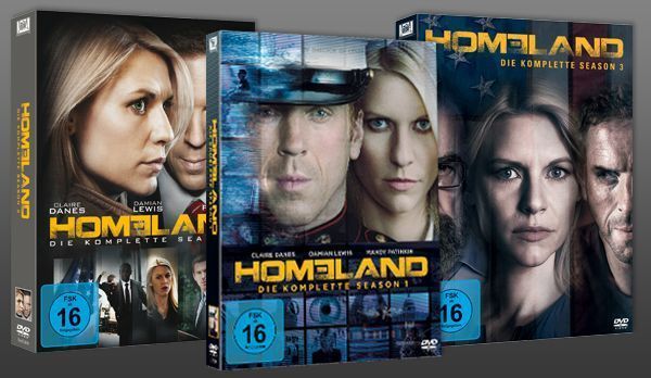 Cerebrum moederlijk Toegepast Homeland Gewinnspiel | DVD-Boxen Seasons 1-3 | kabel eins