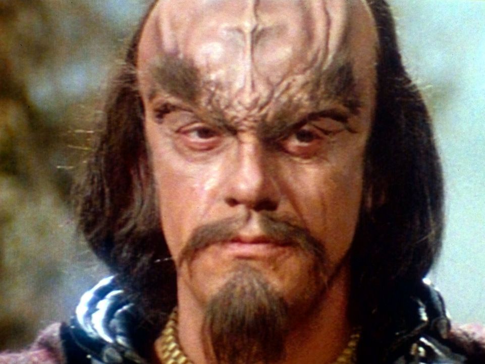 Klingonen-Kommandant Kruge (Christopher Lloyd) will das todbringende "Genesis"-Torpedo an sich bringen. - Bildquelle: Paramount Pictures