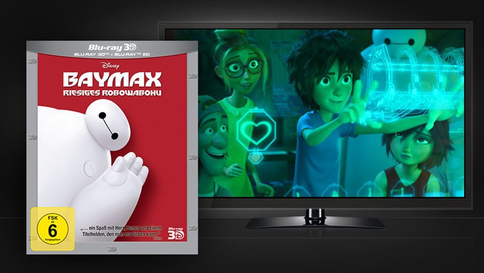 Baymax - Riesiges Robowabohu (Blu-ray 3D) - Bildquelle: Walt Disney Studios Home Entertainment