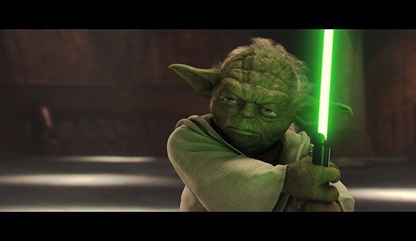Platz 3: Yoda aus Star Wars - Bildquelle: "Star Wars - Episode II": auf DVD erhältlich (20th Century Fox)