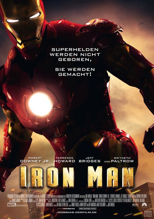 Iron Man - Plakatmotiv - Bildquelle: © 2008 MVL Film Rinance LLC. All Rights reserved.