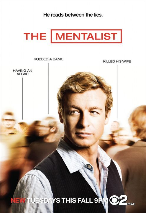 The Mentalist - Plakatmotiv - Bildquelle: Warner Bros. Television