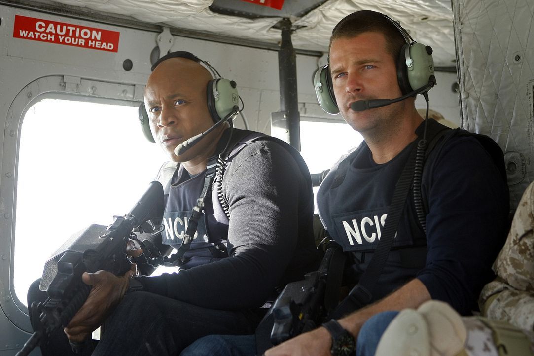 Ein neuer Einsatz wartet auf Callen (Chris O'Donnell, r.) und Sam (LL Cool J, l.) ... - Bildquelle: CBS Studios Inc. All Rights Reserved.