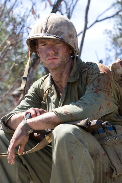 Kaum kommt Bob Leckie (James Badge Dale) zurück zur Kompanie, da geht's auch schon in die nächste Kriegshölle - nach Peleliu ... - Bildquelle: Home Box Office Inc. All Rights Reserved.
