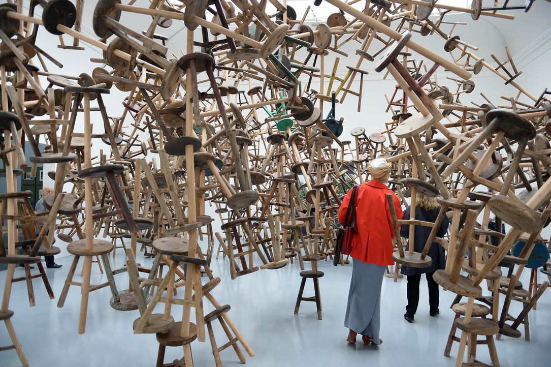 Installation "Bang" - Ai Weiwei - Bildquelle: AFP PHOTO / GABRIEL BOUYS