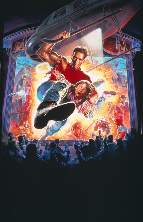 LAST ACTION HERO - Artwork - Bildquelle: 1993 Columbia Pictures Industries, Inc. All Rights Reserved.