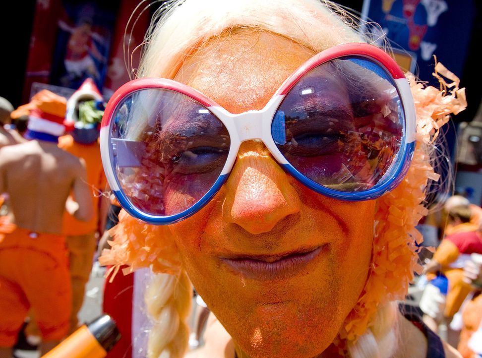 Die Fans der Oranjes - 8 - Bildquelle: AFP