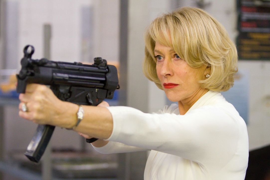 Um keinen Schuss verlegen: Ex-CIA Agentin Victoria (Helen Mirren) ... - Bildquelle: © LEONINE Studios