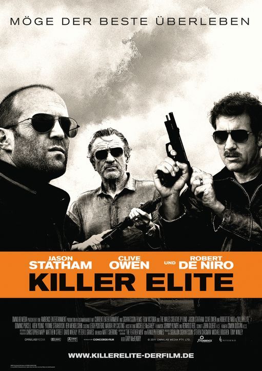 Killer Elite - Plakat - Bildquelle: © 2011 Concorde Filmverleih GmbH