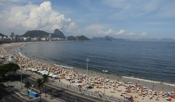 Der Strand an der Copacabana - Bildquelle: kabel eins