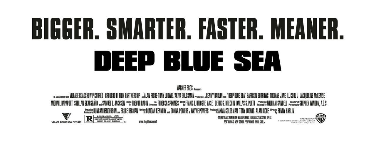 Deep Blue Sea - Credit Block - Bildquelle: Warner Bros. Pictures