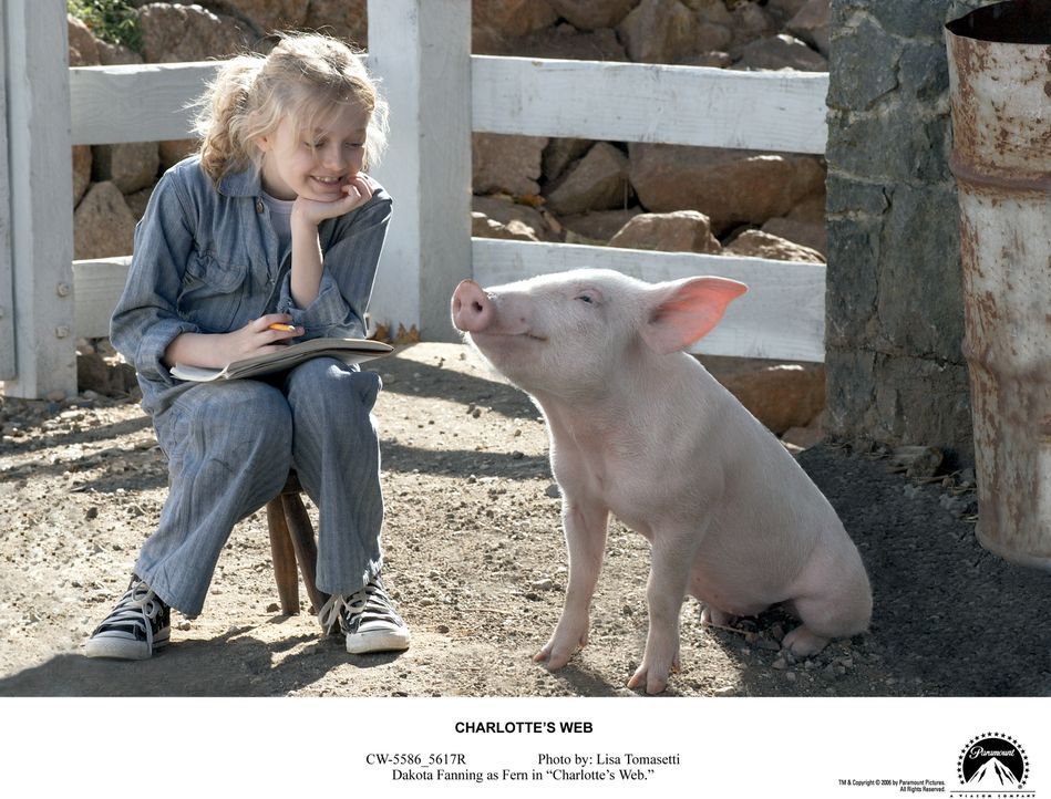 Aus Ferns (Dakota Fanning) einst so schwachem Ferkel Wilbur ist mittlerweile ein richtig prächtiges kleines Schwein geworden. Nun droht ihm jedoch d... - Bildquelle: © CBS International Television (ehem: Paramount Pictures International)