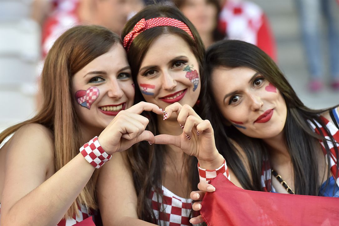 Croatian supporter_000_C785S_Georges GOBET_AFP - Bildquelle: AFP / Georges GOBET
