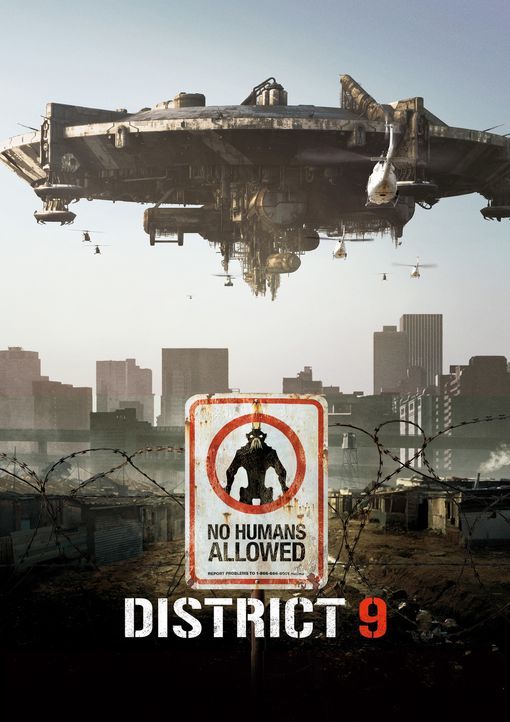 DISTRICT 9 - Plakatmotiv - Bildquelle: 2009 District 9 Ltd. All Rights Reserved.