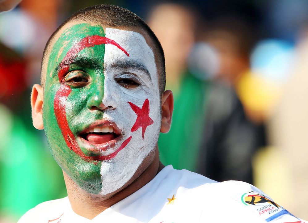 Die auffallendsten Algerien Fans - Bildquelle: EPA-dpa