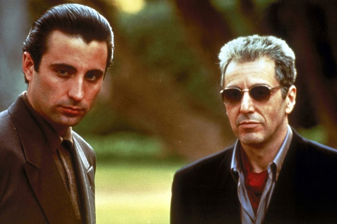 Selbstlos steht Vincent (Andy Garcia, l.) seinem Onkel Michael (Al Pacino, r.) in jeder Lebenslage zur Seite ... - Bildquelle: Paramount Pictures