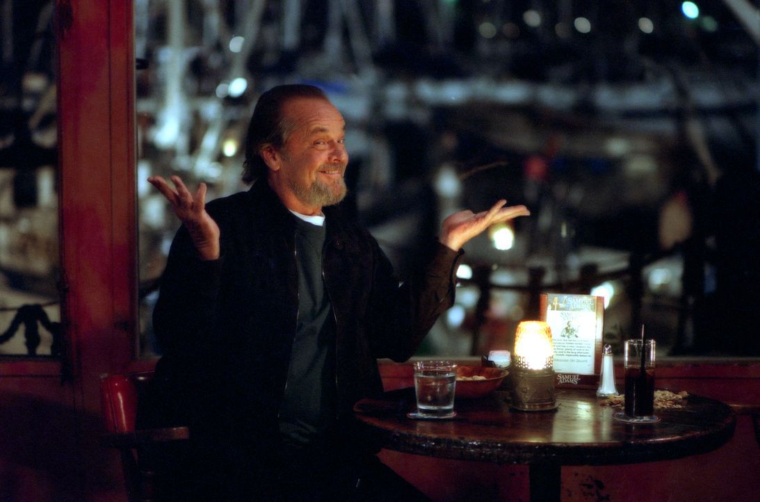 Kein geringerer als der augenscheinlich völlig verrückte Dr. Buddy Rydell (Jack Nicholson) soll Dave die Vorzüge der Sanftmütigkeit vermitteln ... - Bildquelle: 2003 Sony Pictures Television International. All Rights Reserved.