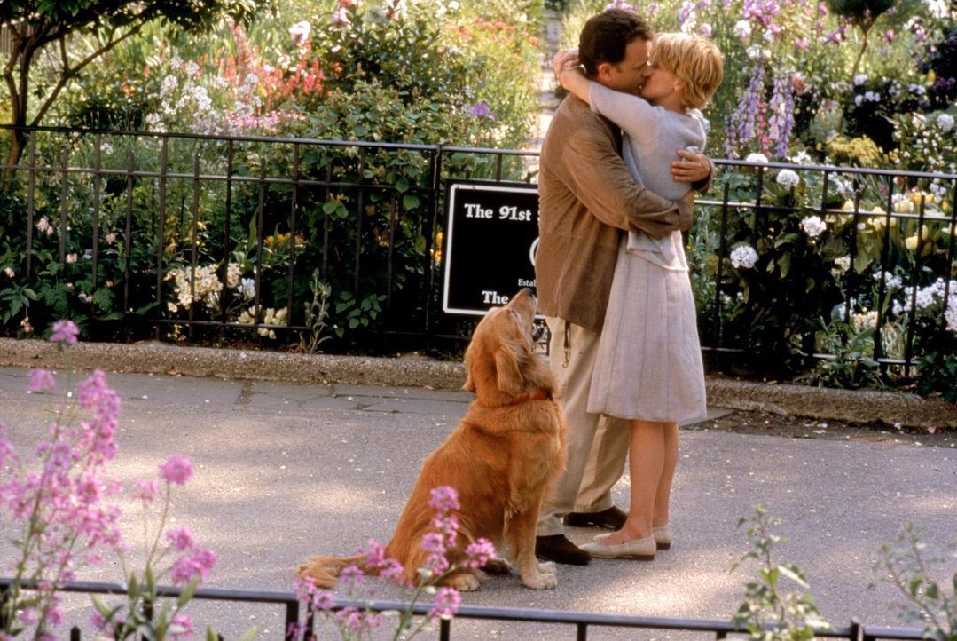 Ende gut, alles gut: Kathleen Kelly (Meg Ryan, l.) und Joe Fox (Tom Hanks, r.) ... - Bildquelle: Warner Bros. Pictures