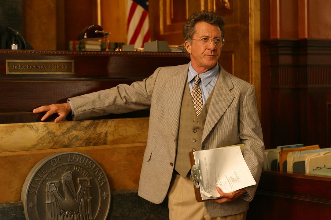 Der moralisch integre Anwalt der Klägerin, Wendall Rohr (Dustin Hoffman), hält nichts von der Überwachung und Einschüchterung der Geschworenen. Auf... - Bildquelle: 20th Century Fox of Germany