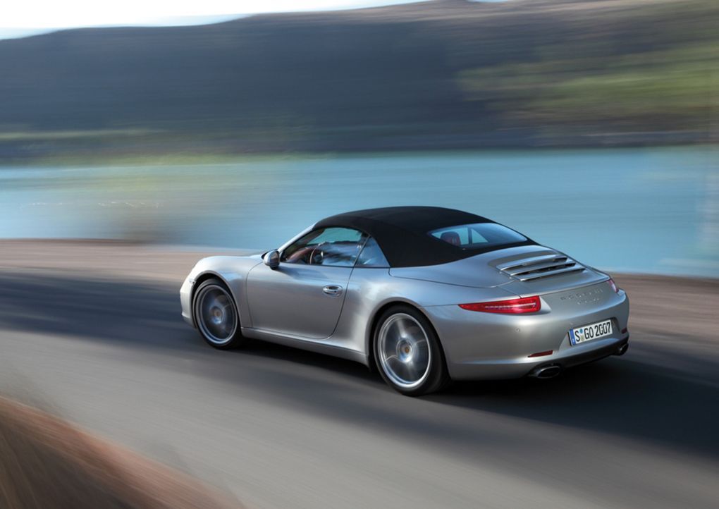 Star der diesjährigen Open-Air-Saison: der neue Porsche 911 Cabrio ... - Bildquelle: Porsche