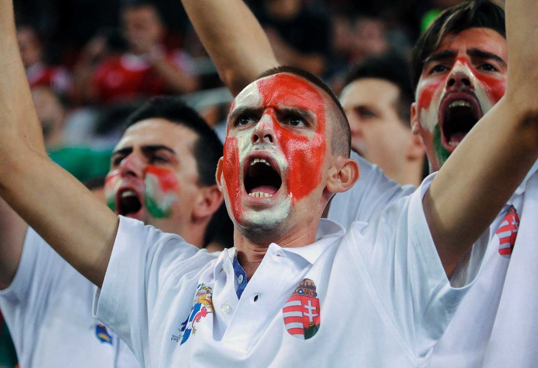 Fußball-Fan-Ungarn-151008-2-AFP - Bildquelle: AFP