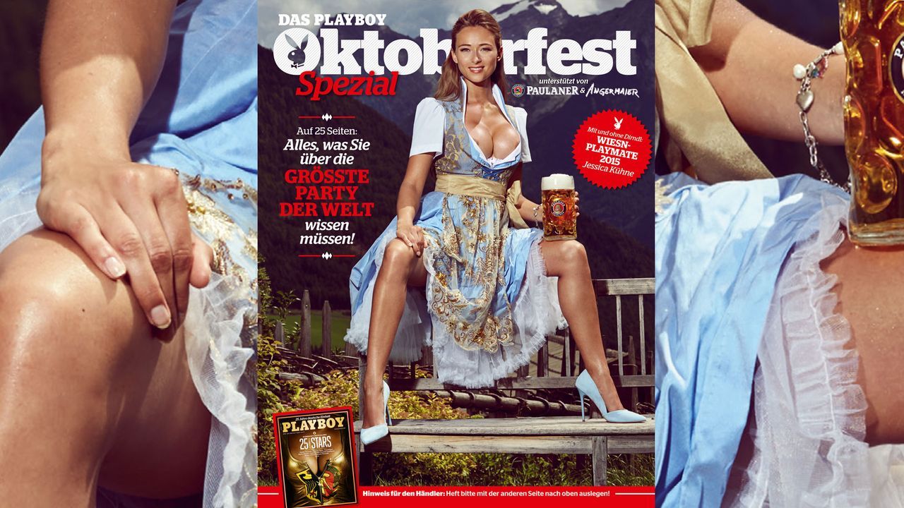 jessica_Kuehne_Cover - Bildquelle: Sacha Eyeland für Playboy Oktober 2015